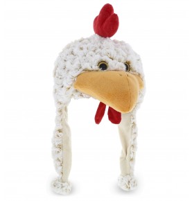 Rooster Plush Hat