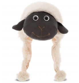 Black Nose Wool Plush Hat